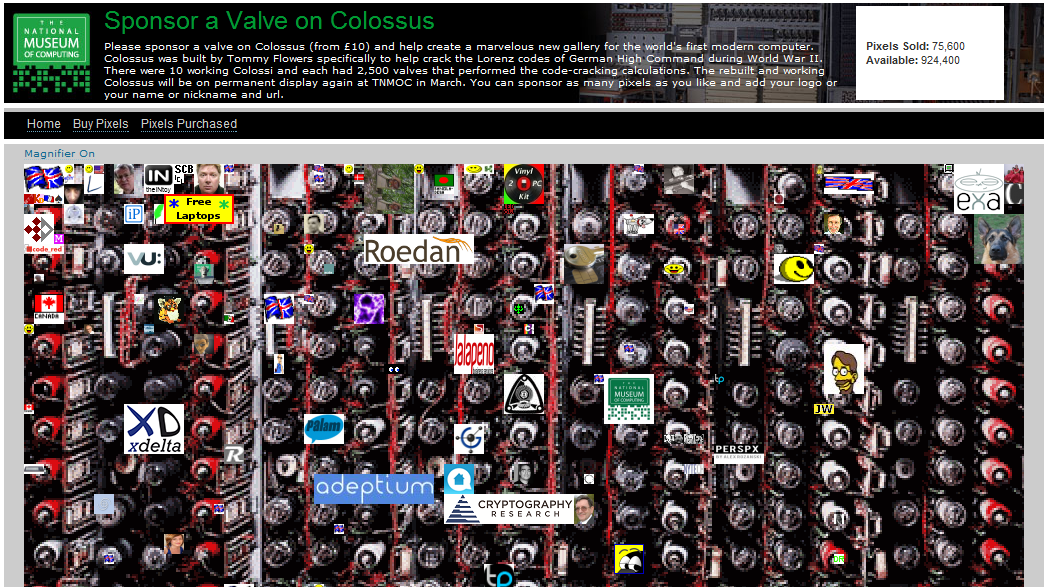 Colossus gallery fundraising initiative Colossus gallery fundraising initiative