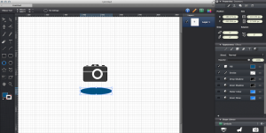iDraw Gaussian Blur emulation - step 1
